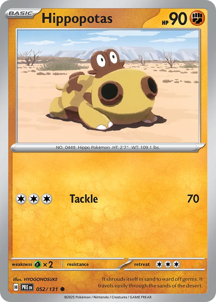 Hippopotas 052/131 Common