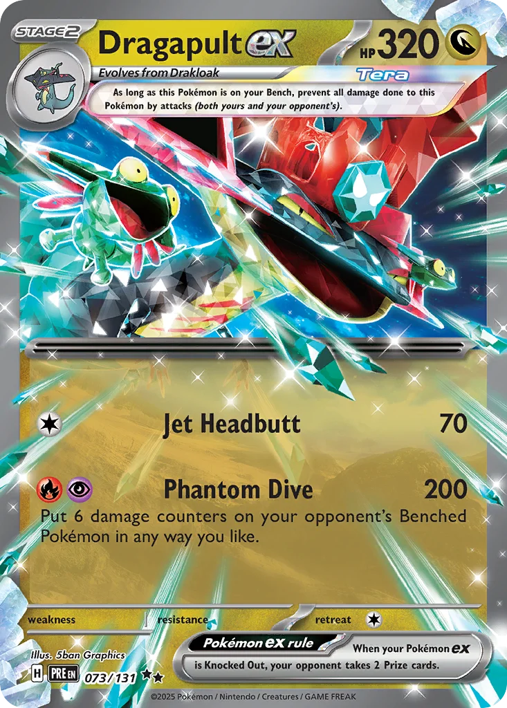 Dragapult ex 073/131 Double rare