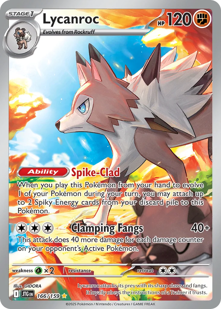 Lycanroc 166/159 Illustration rare