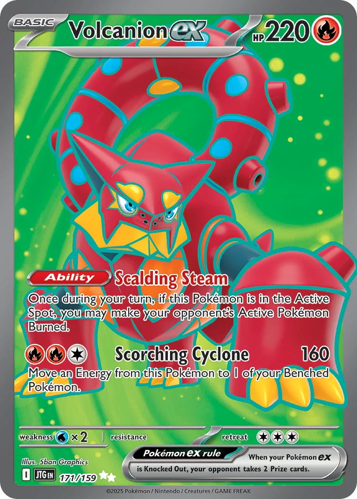 Volcanion ex 171/159 Ultra rare