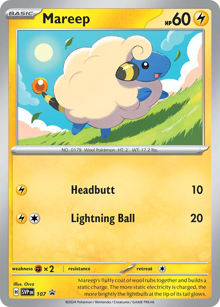 Mareep 107/215 Promo