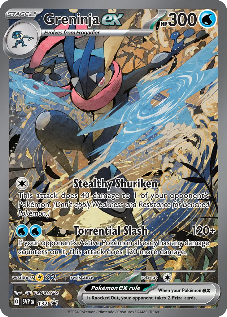 Greninja ex 132/215 Promo