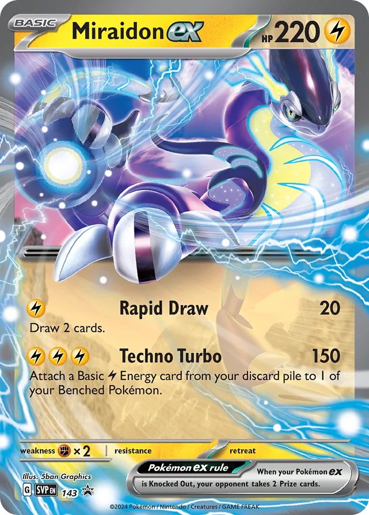 Miraidon ex 143/215 Promo