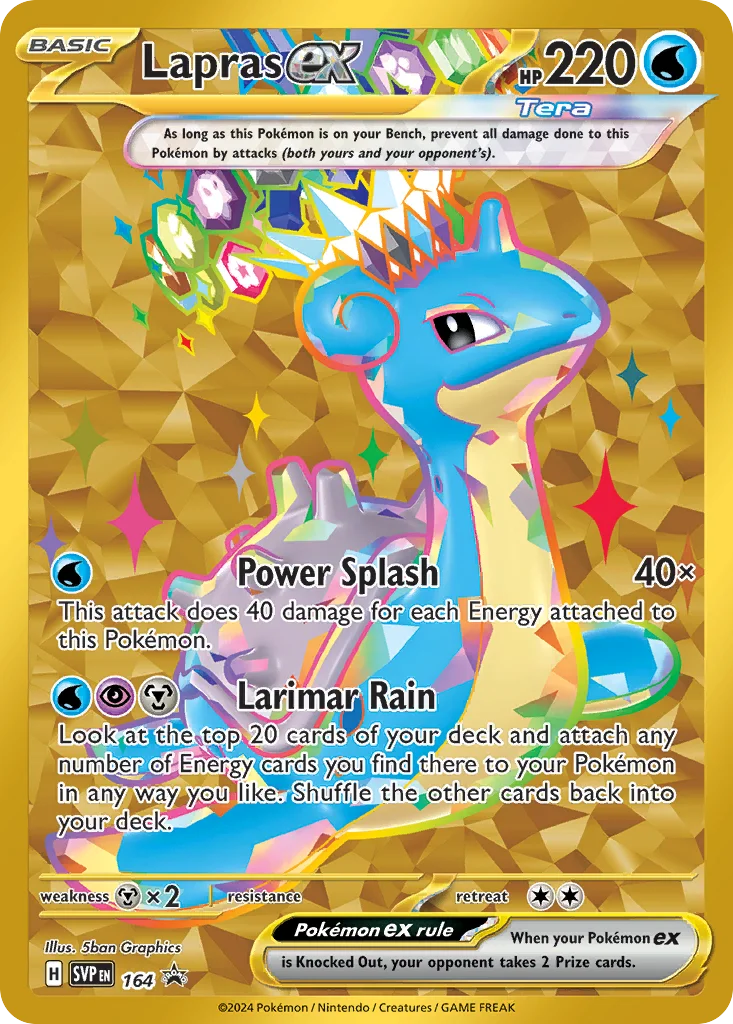 Lapras ex 164 Promo
