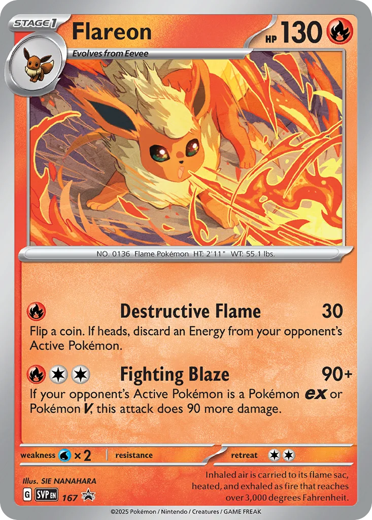 Flareon SVP 167 Promo