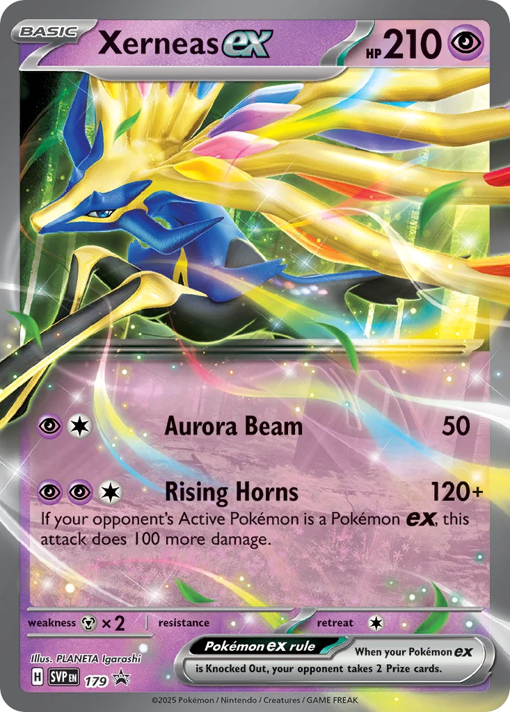 Xerneas ex SVP 179 Promo
