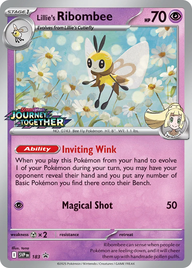 Lillie's Ribombee 183/150 Promo