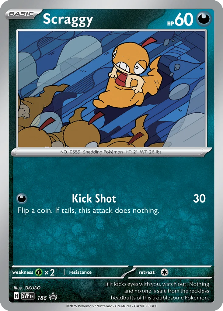 Scraggy 186/150 Promo