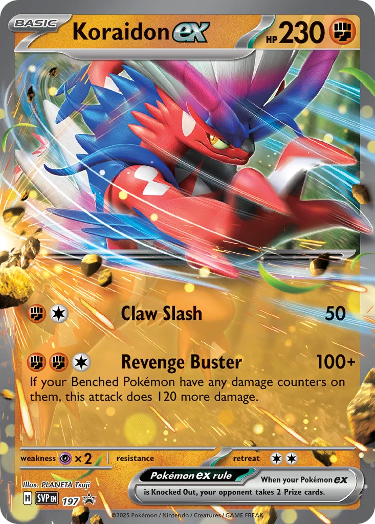 Koraidon ex SVP 197 Promo