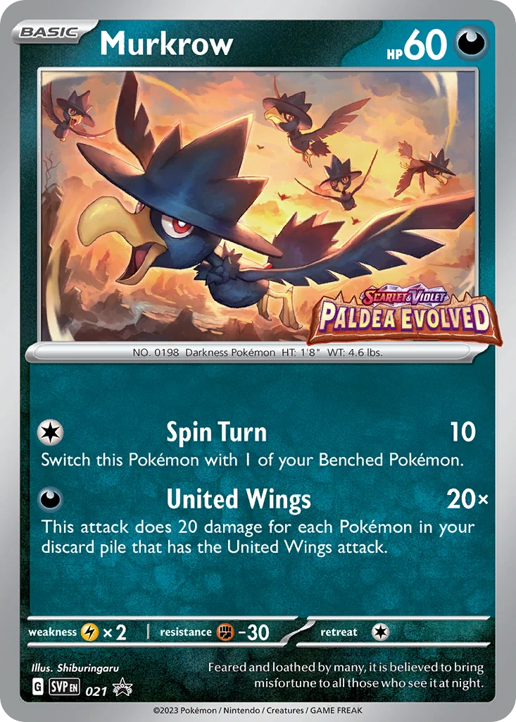 Murkrow 021/215 Promo