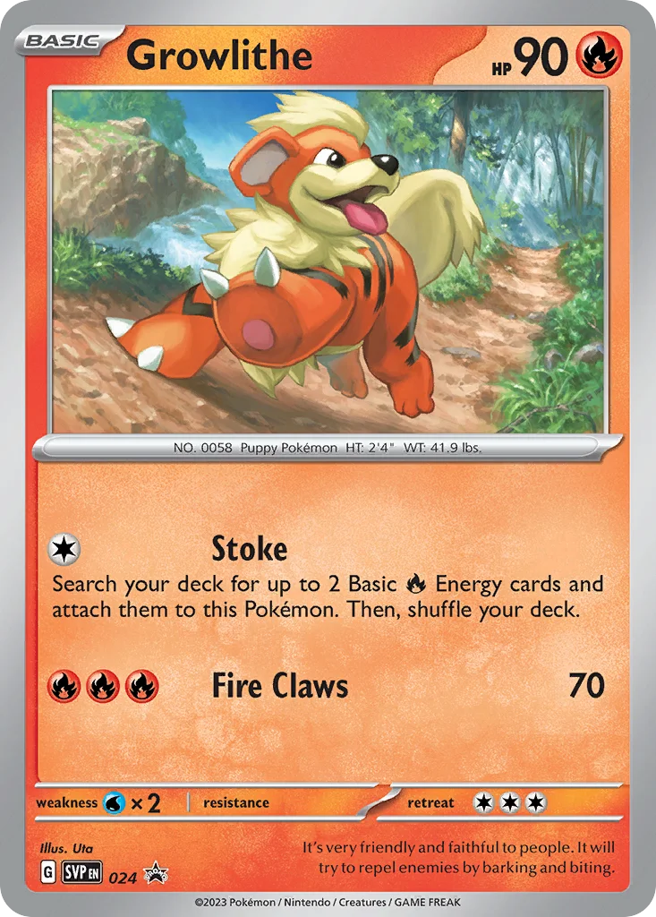 Growlithe 024/215 Promo