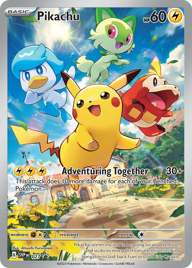 Pikachu 027/215 Promo