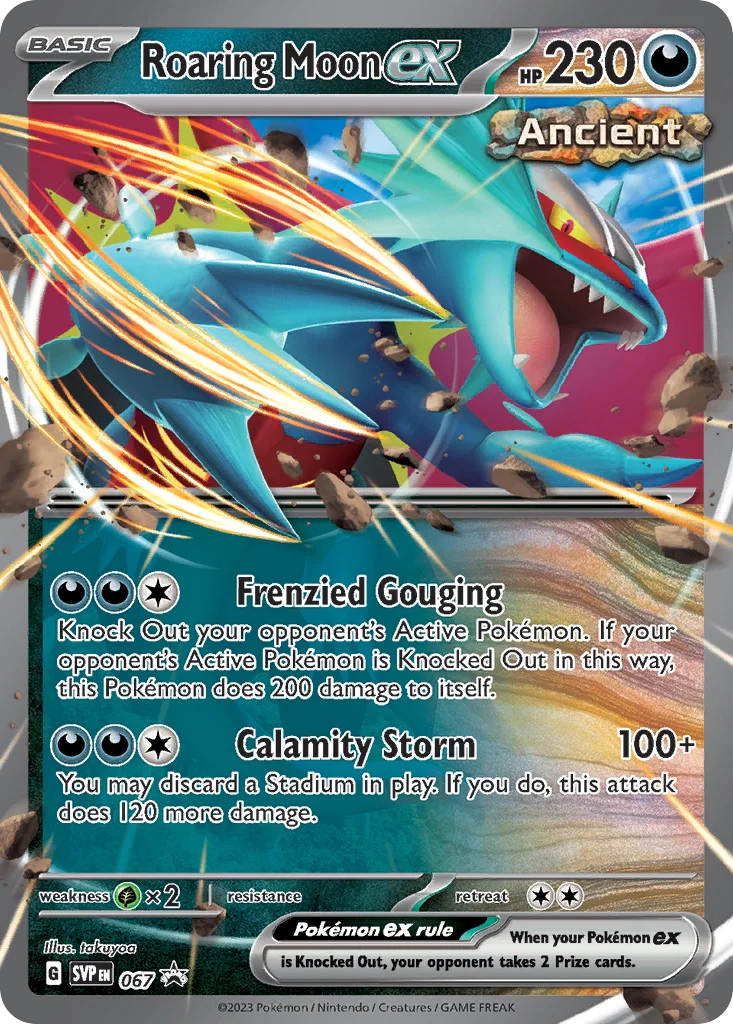 Roaring Moon ex SVP 067 promo