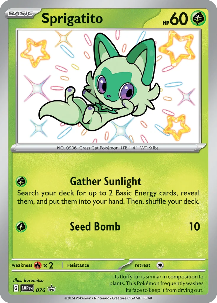Sprigatito 076/215 Promo