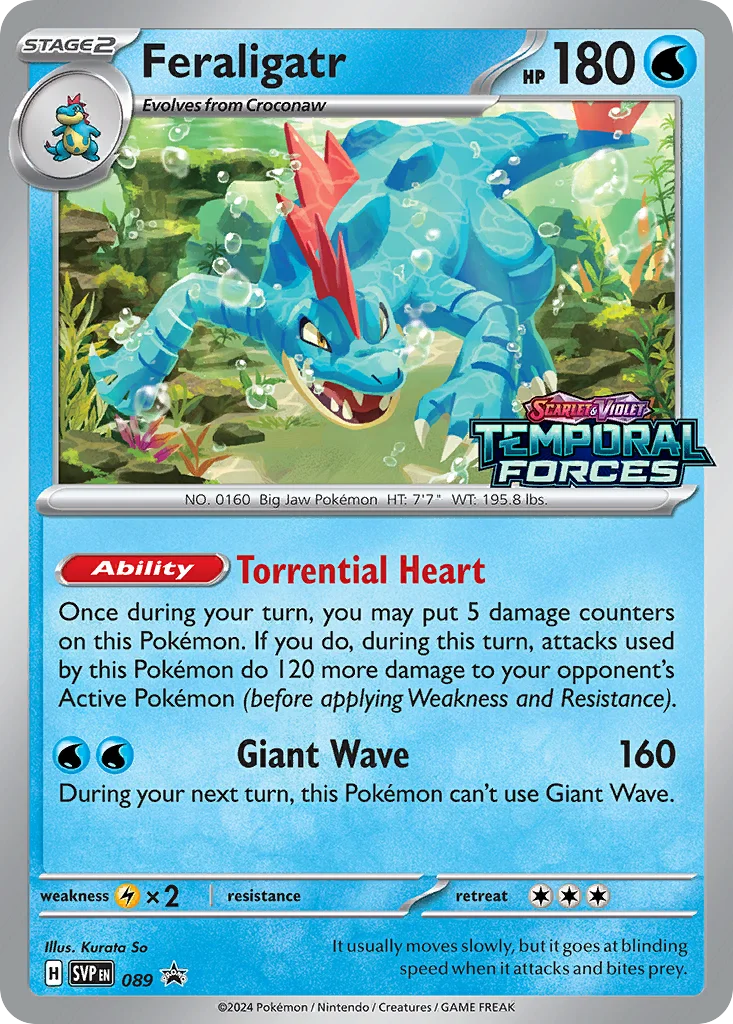 Feraligatr 089/215 Promo