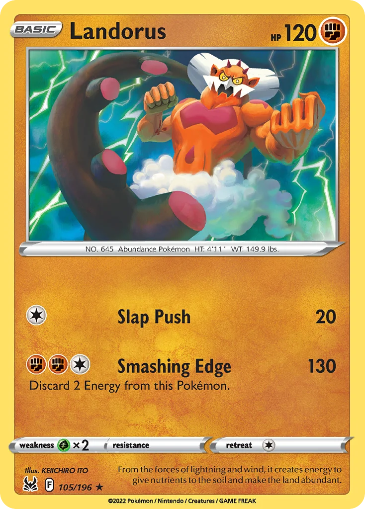 Landorus 105/196 Rare