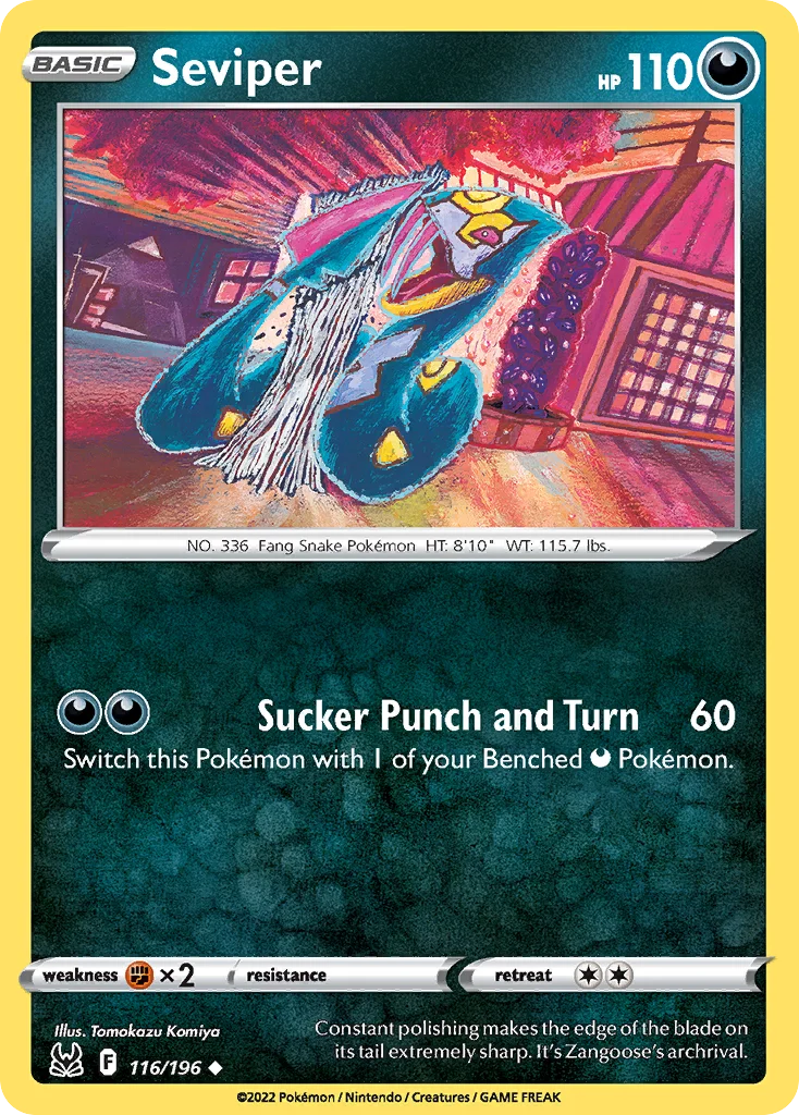 Seviper 116/196 Uncommon