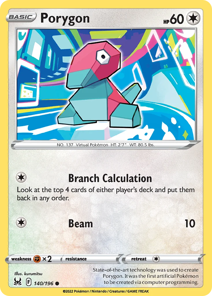 Porygon 140/196 Common