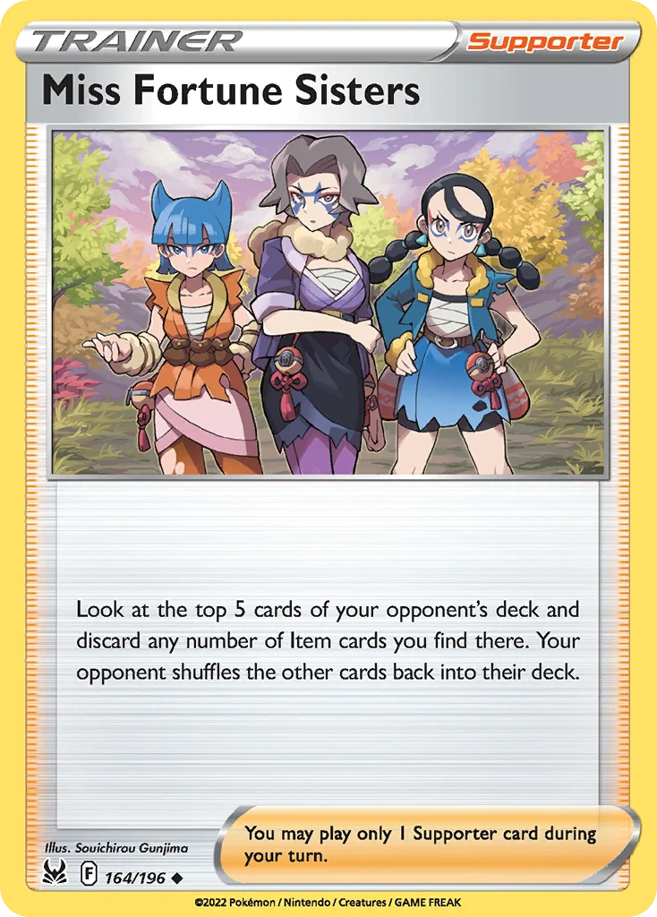 Miss Fortune Sisters 164/196 Uncommon