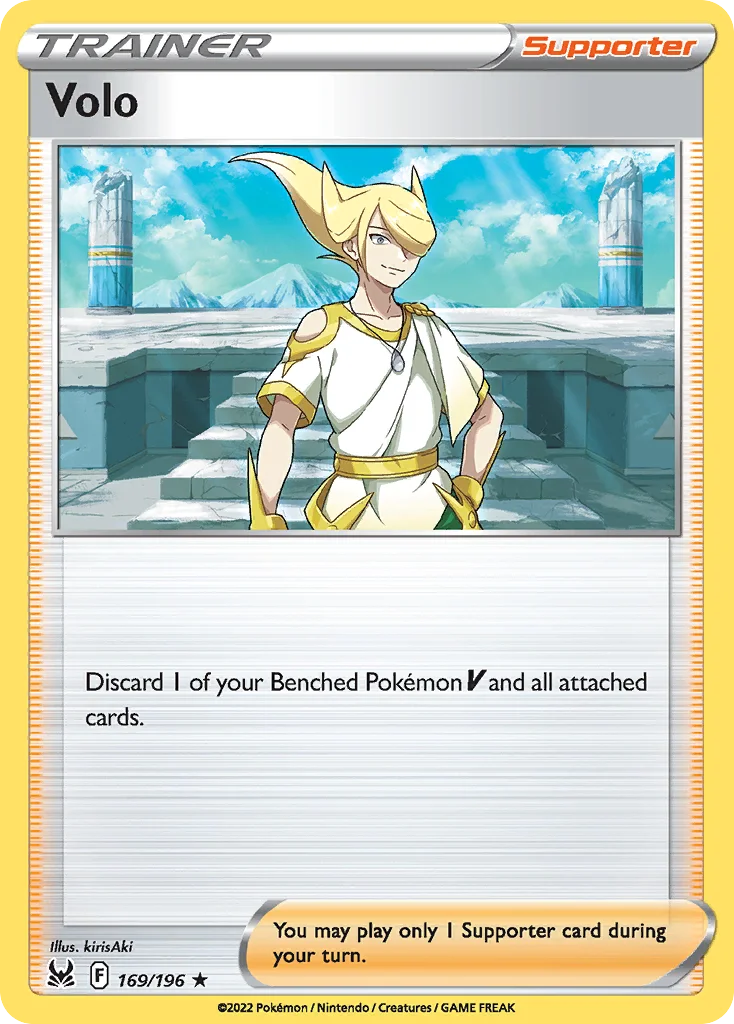 Volo 169/196 Rare holo