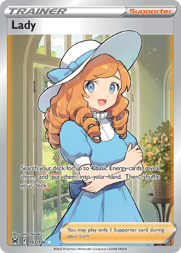 Lady 193/196 Rare ultra