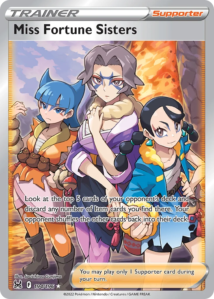 Miss Fortune Sisters 194/196 Rare ultra