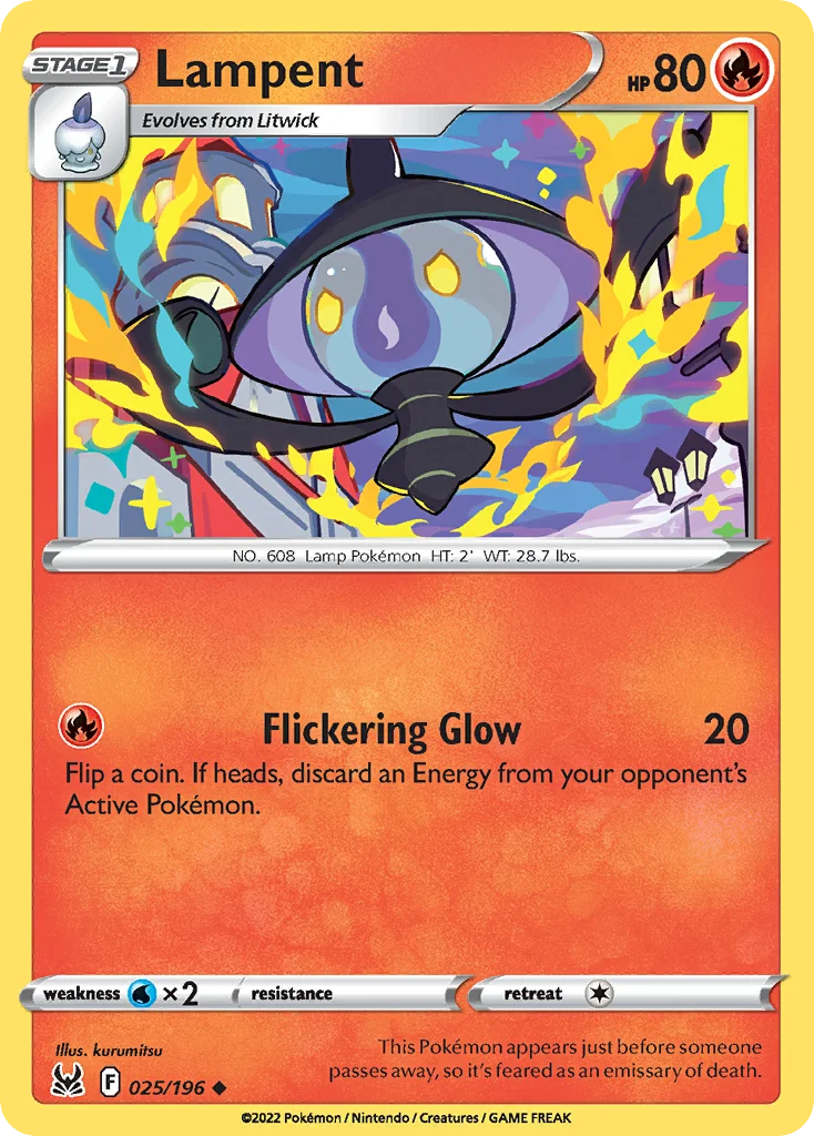 Lampent 025/196 Uncommon