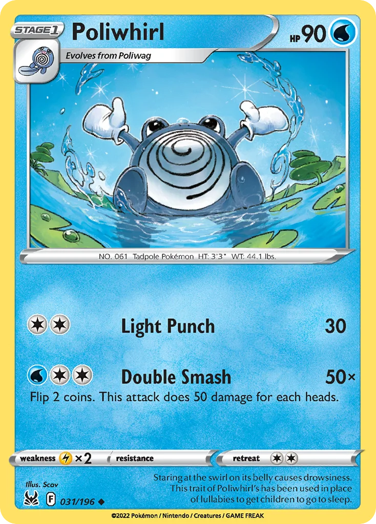 Poliwhirl 031/196 Uncommon