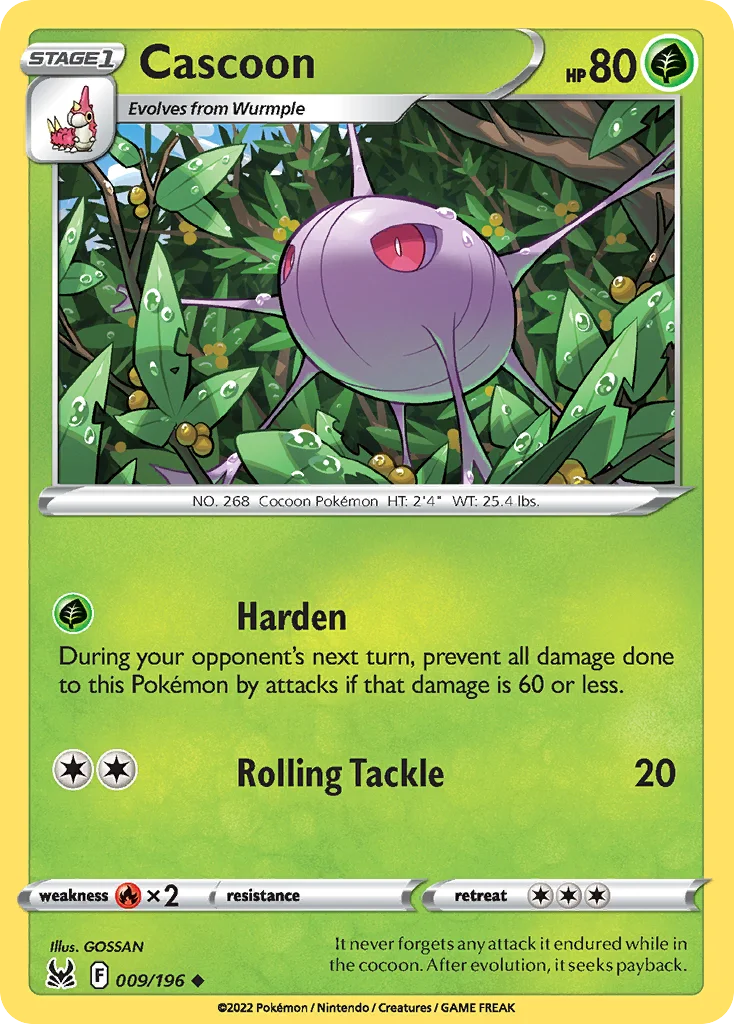 Cascoon 009/196 Uncommon
