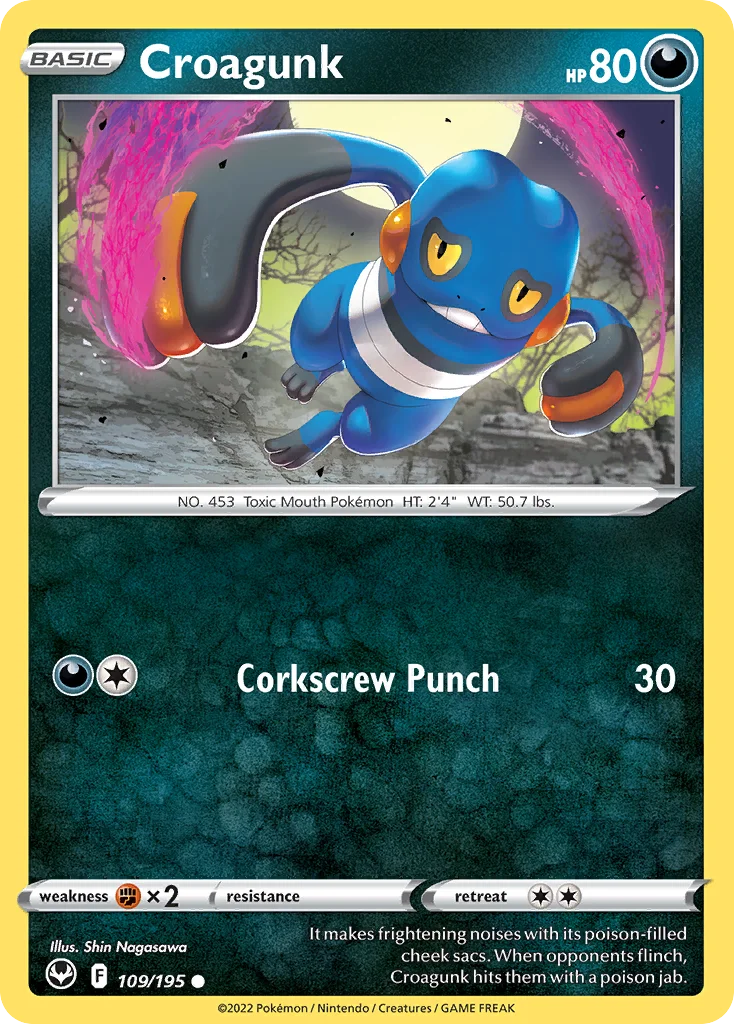 Croagunk 109/195 Common