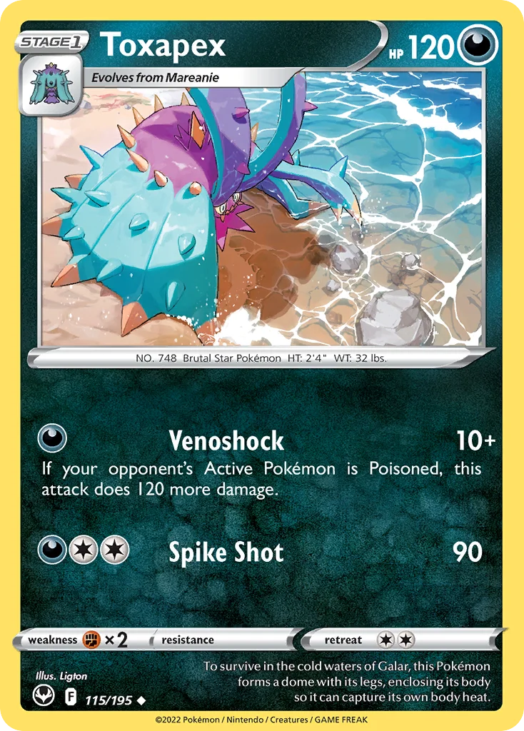 Toxapex 115/195 Uncommon