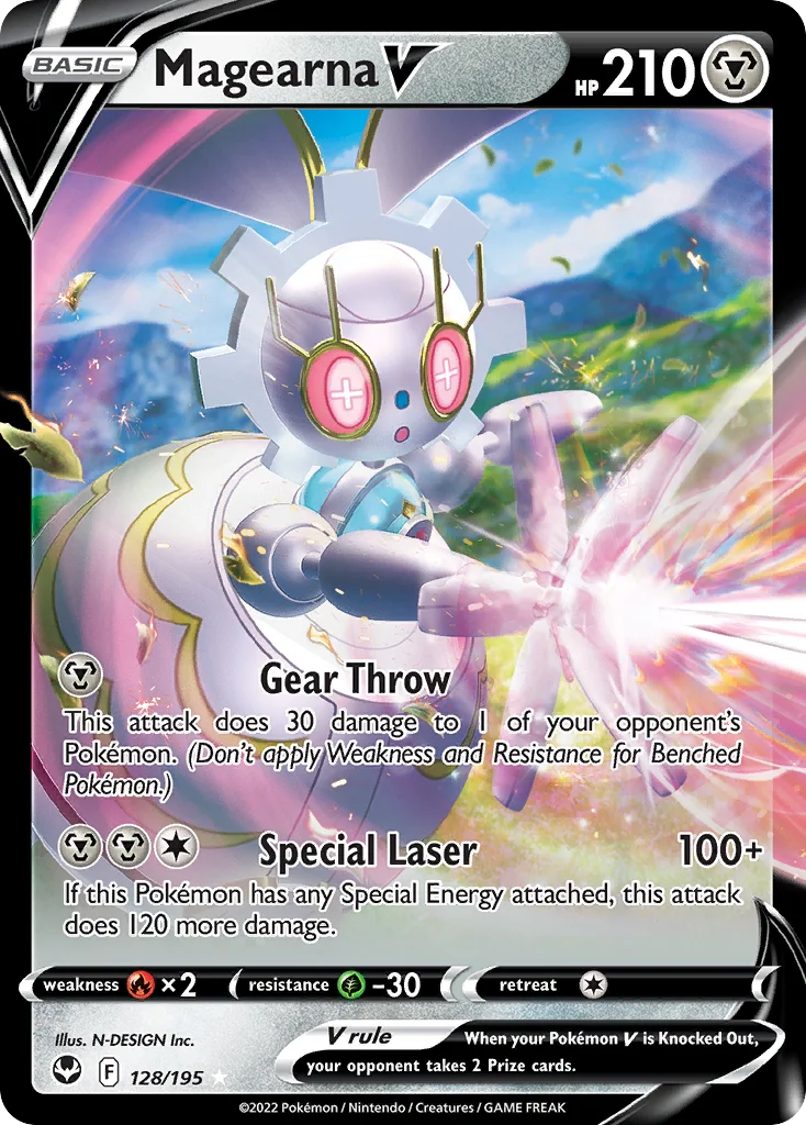 Magearna V 128/195 Rare holo v