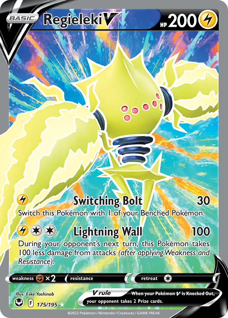 Regieleki V 175/195 Rare ultra
