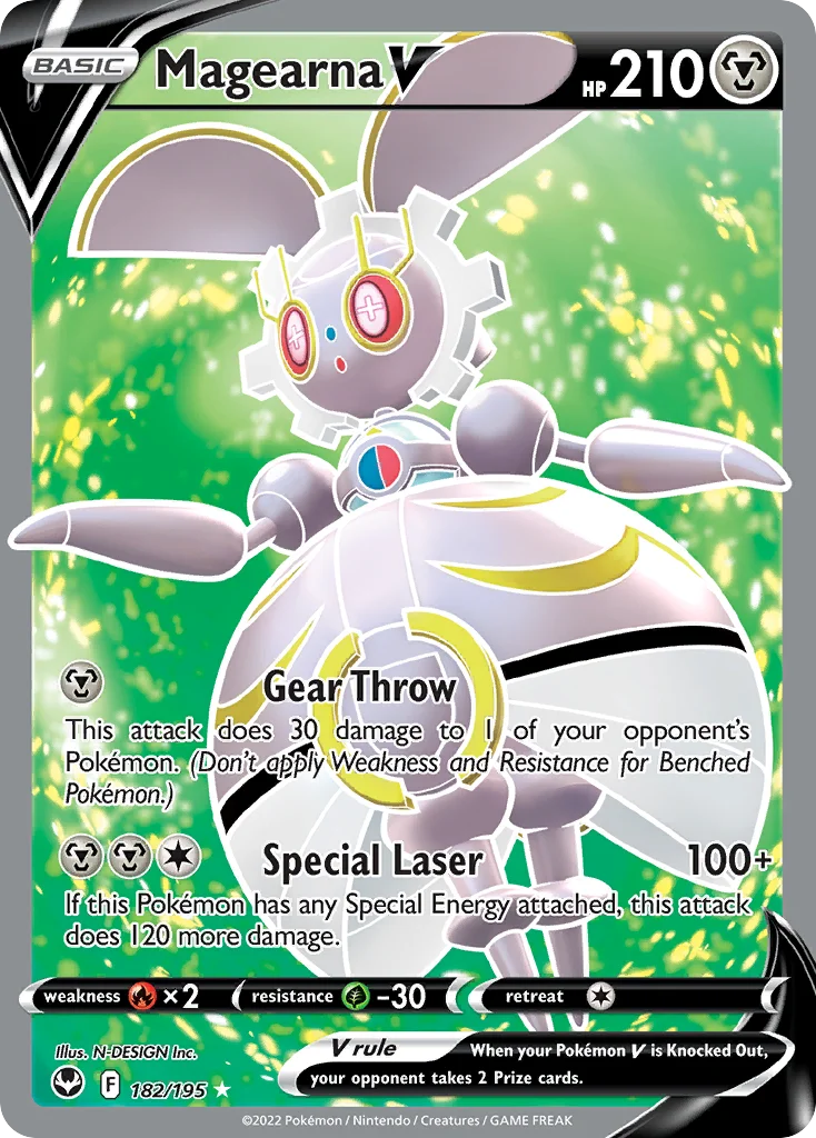 Magearna V 182/195 Rare ultra