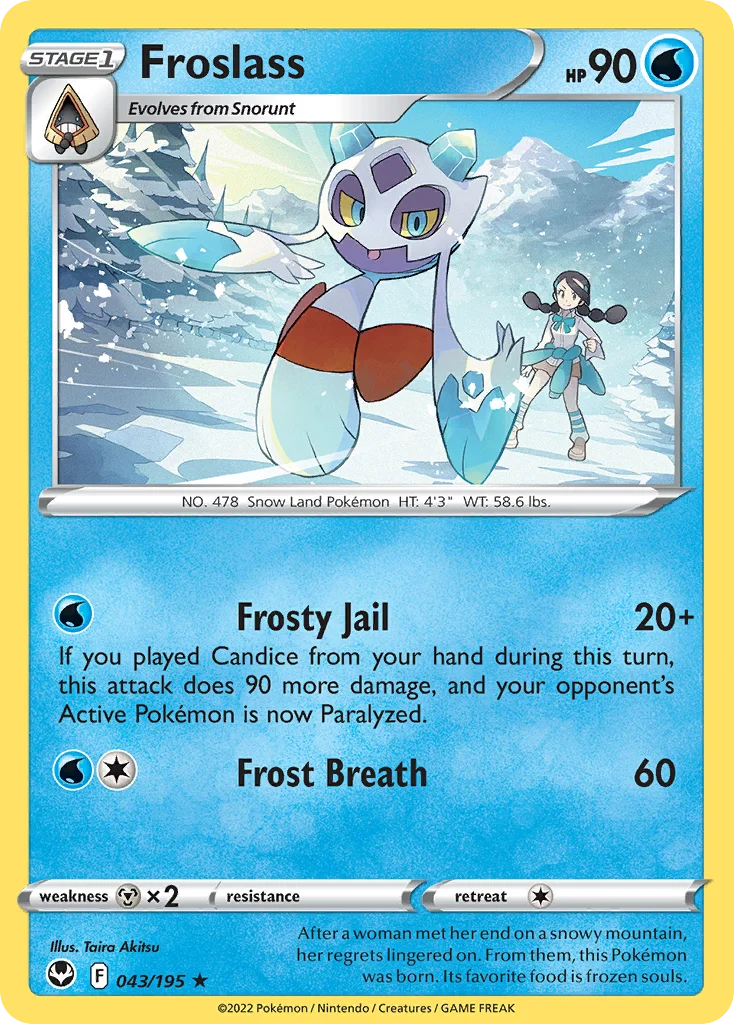 Froslass 043/195 Rare