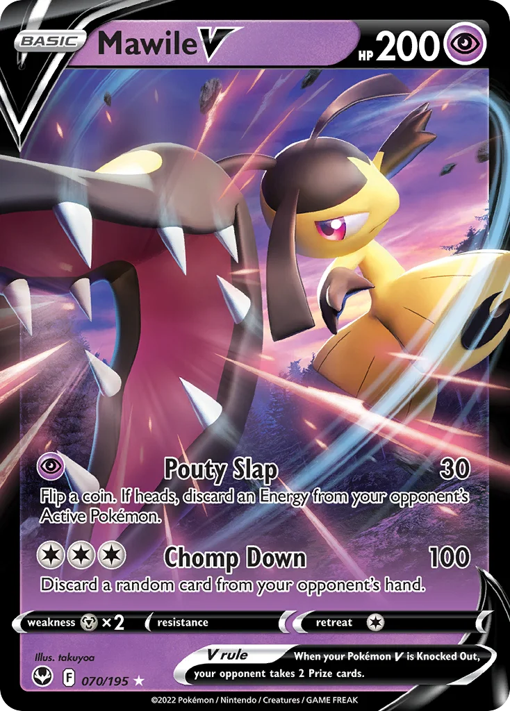 Mawile V 070/195 Rare holo v