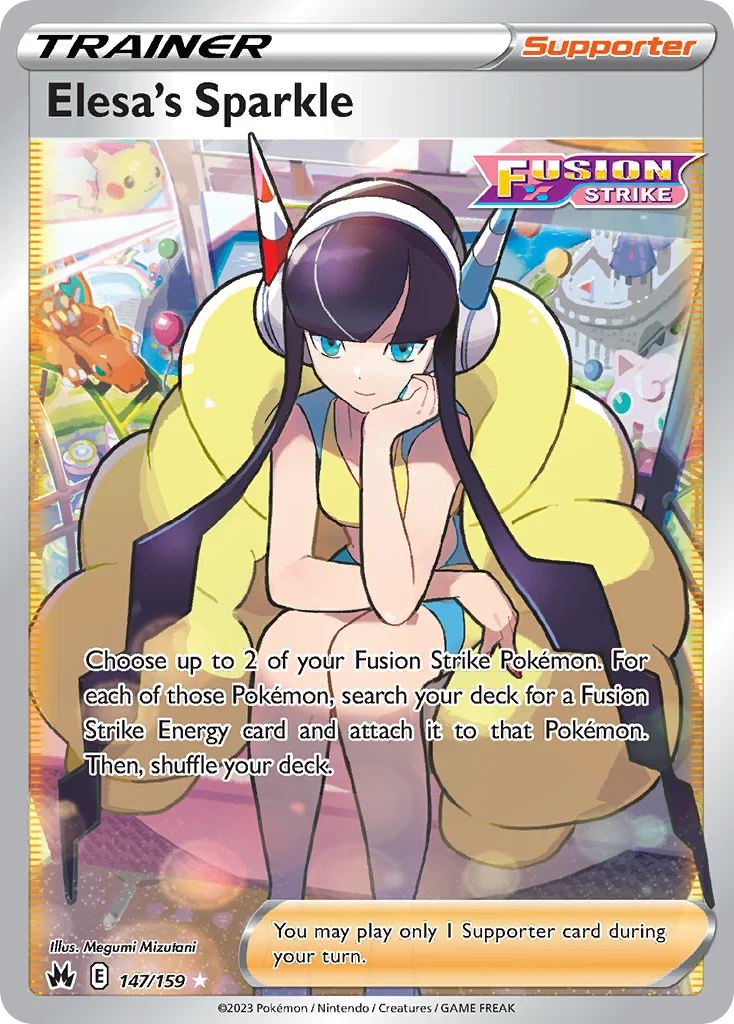 Elesa's Sparkle 147/159 Rare ultra