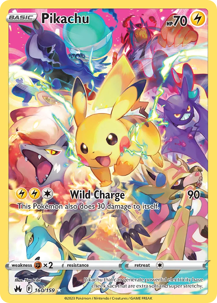 Pikachu 160/159 Rare secret