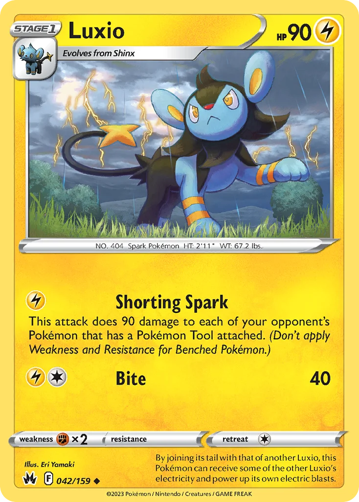 Luxio 042/159 Uncommon