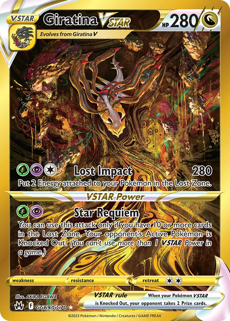 Giratina VSTAR GG69/70 Rare secret