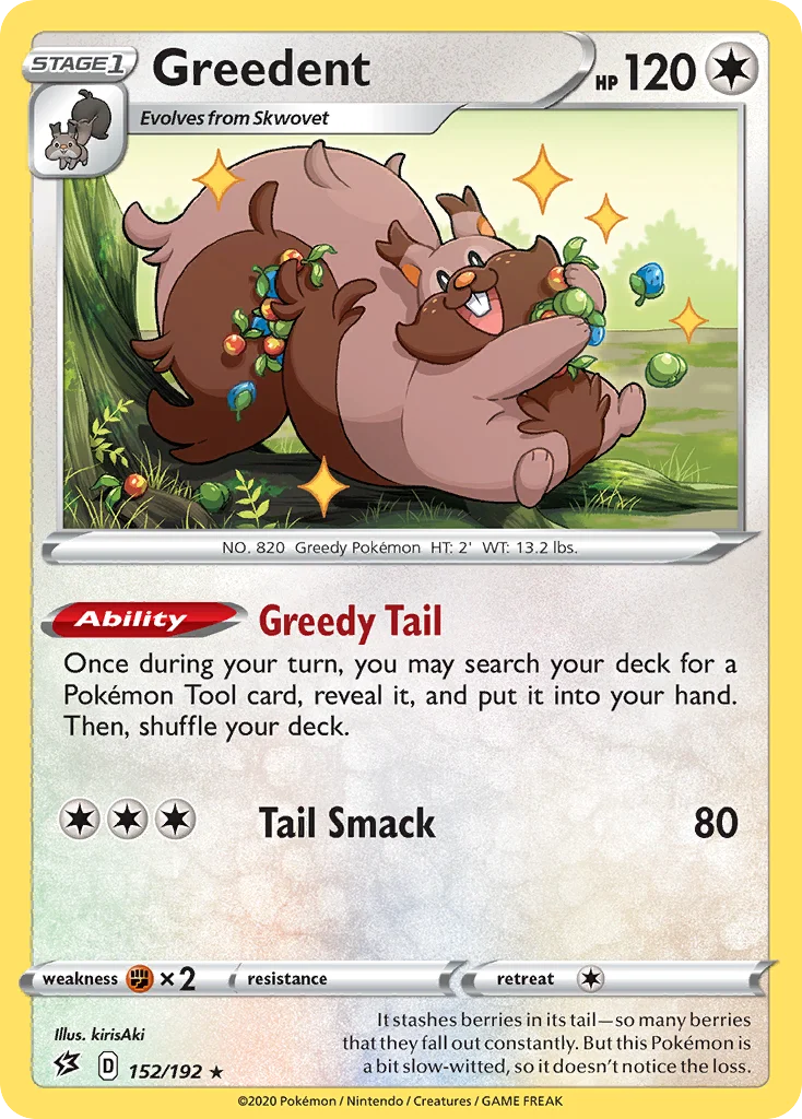 Greedent 152/192 Rare