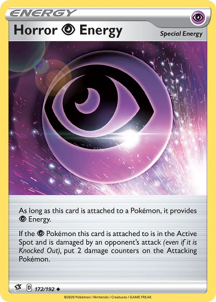 Horror Psychic Energy 172/192 Uncommon