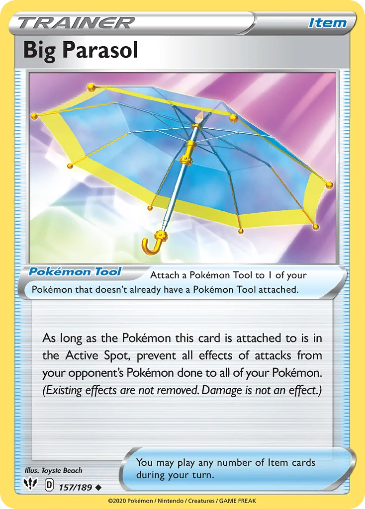 Big Parasol 157/189 Uncommon