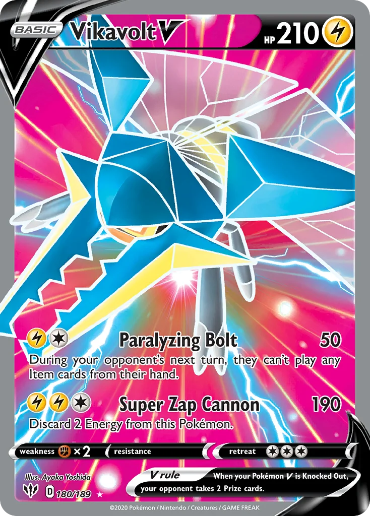 Vikavolt V 180/189 Rare ultra