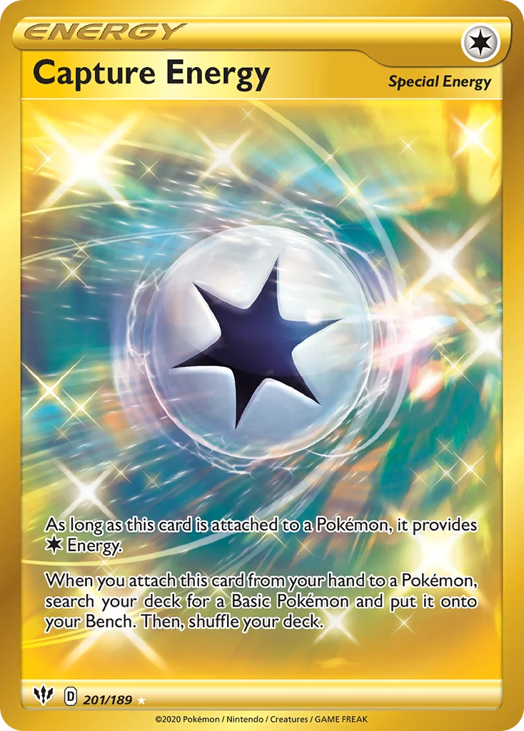 Capture Energy 201/189 Rare secret