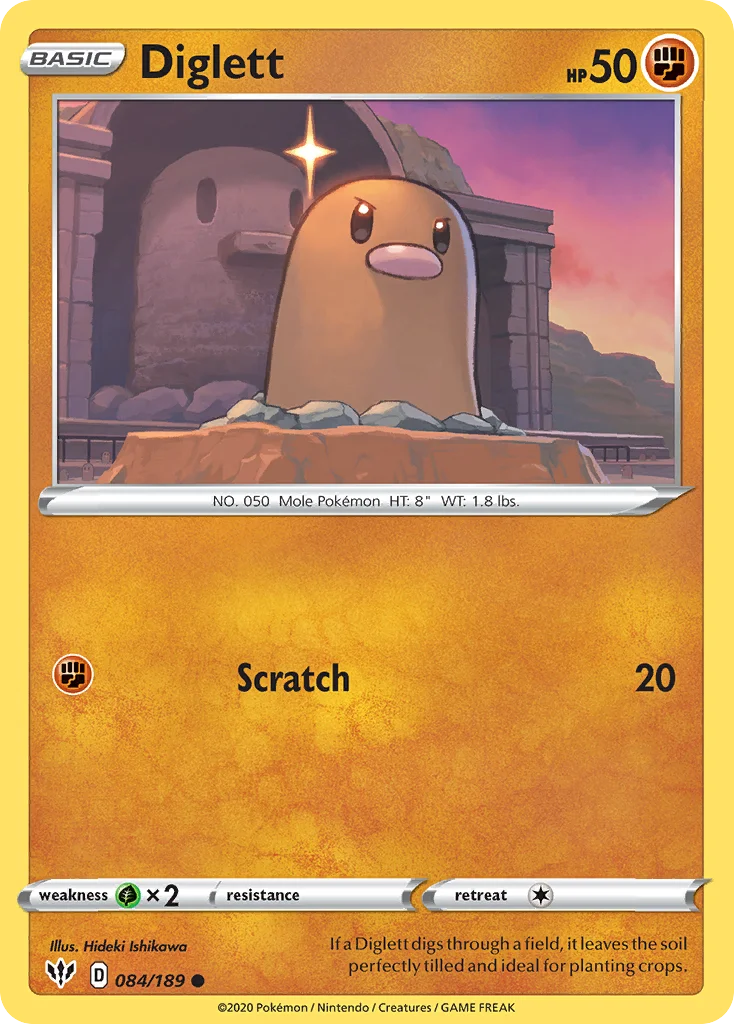 Diglett 084/189 Common