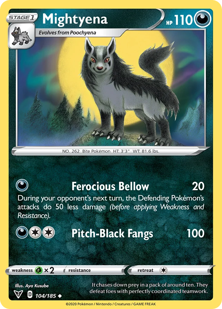 Mightyena 104/185 Uncommon
