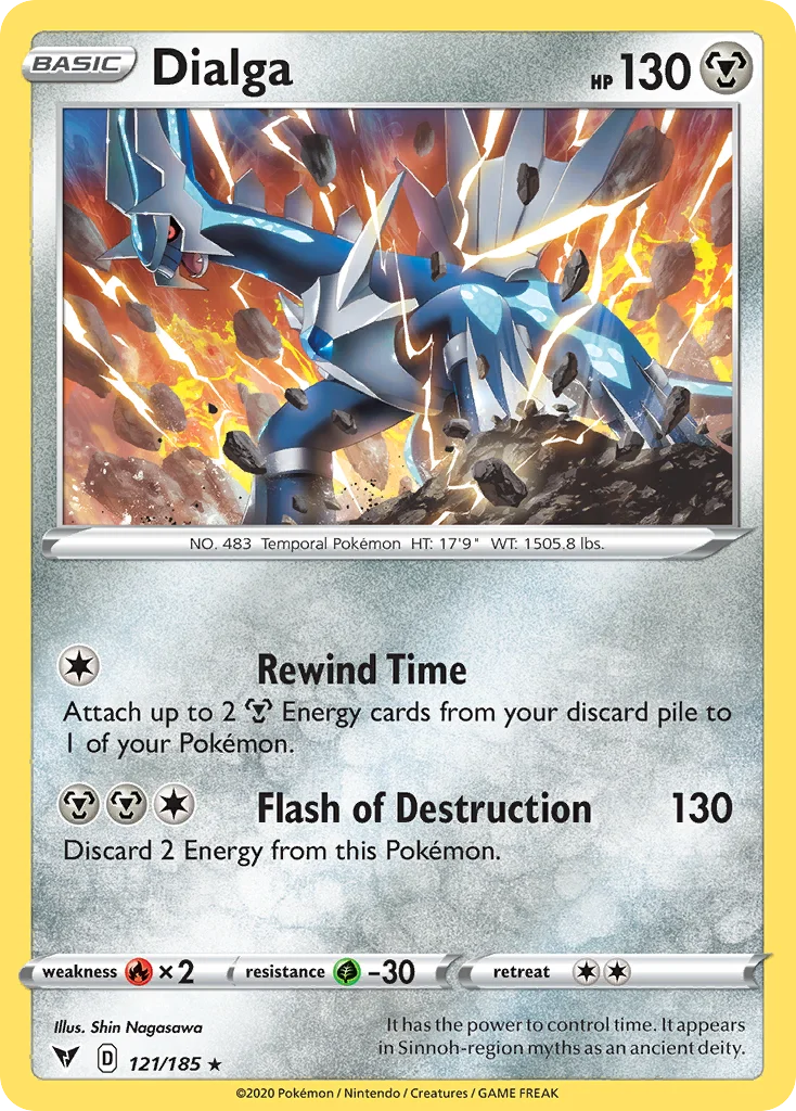 Dialga 121/185 Rare holo