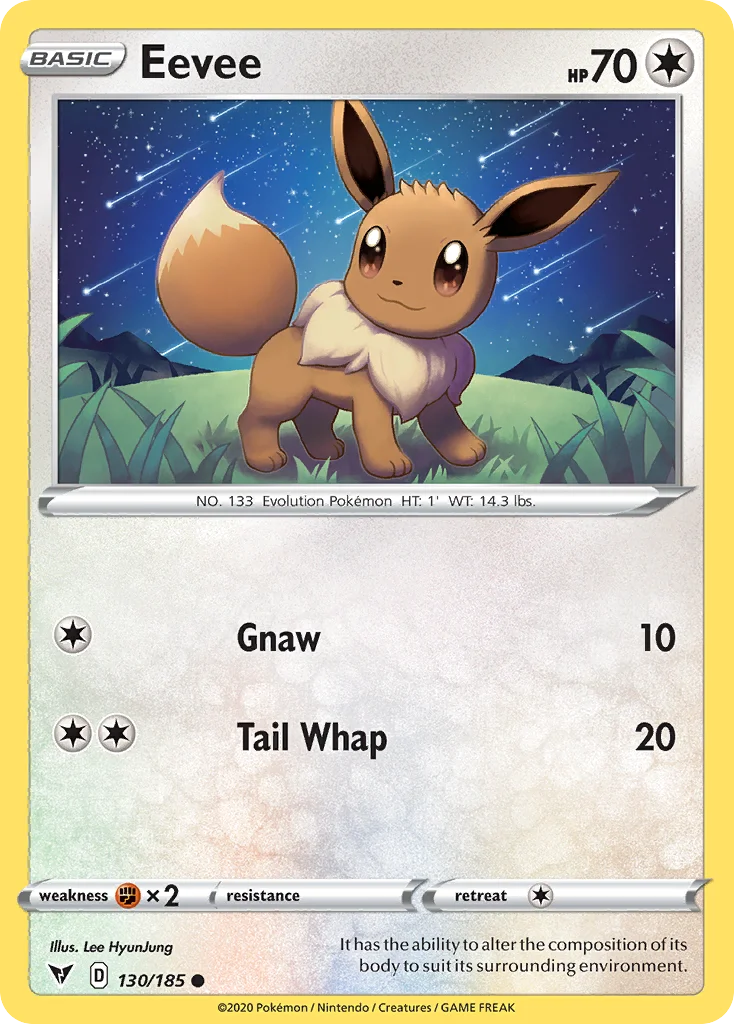 Eevee 130/185 Common