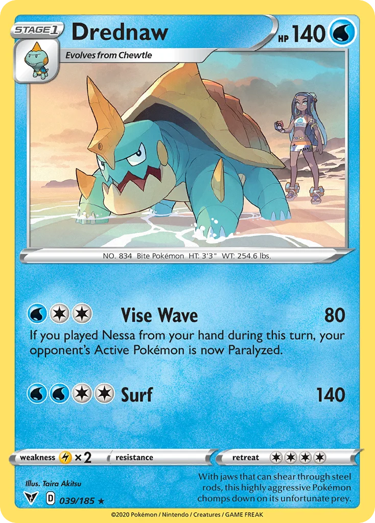 Drednaw 039/185 Rare